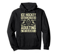 Ice Hockey Goalie Goalkeeper Ice Hockey Hoodie - Custom Art Print Unisex - T-Shirt, Sweatshirt, Hoodie
