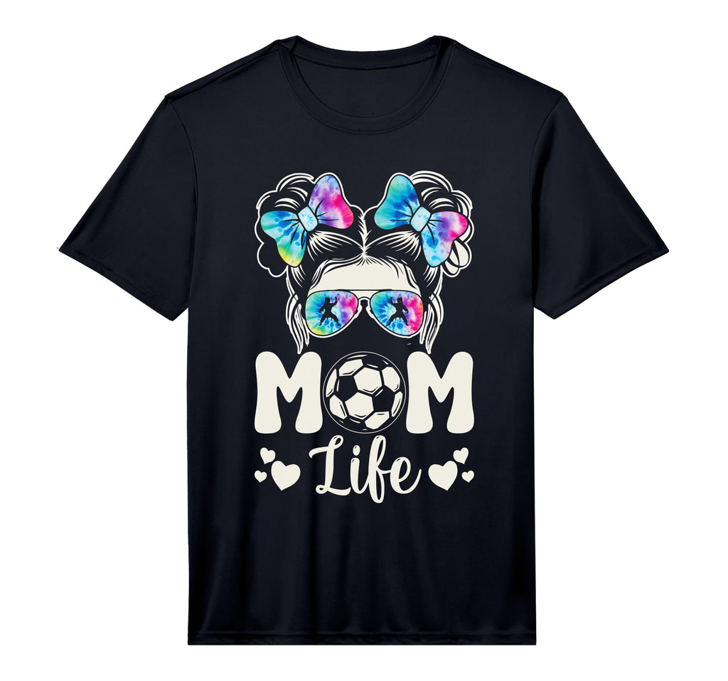 Mens Soccer Karate Mom Life Messy Bun T-Shirt - Unique Graphic Men Women - T-Shirt, Sweatshirt, Hoodie