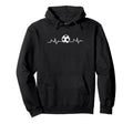 Soccer Heartbeat Soccer Lover Ball Hoodie - Streetwear Style Unisex - T-Shirt, Sweatshirt, Hoodie