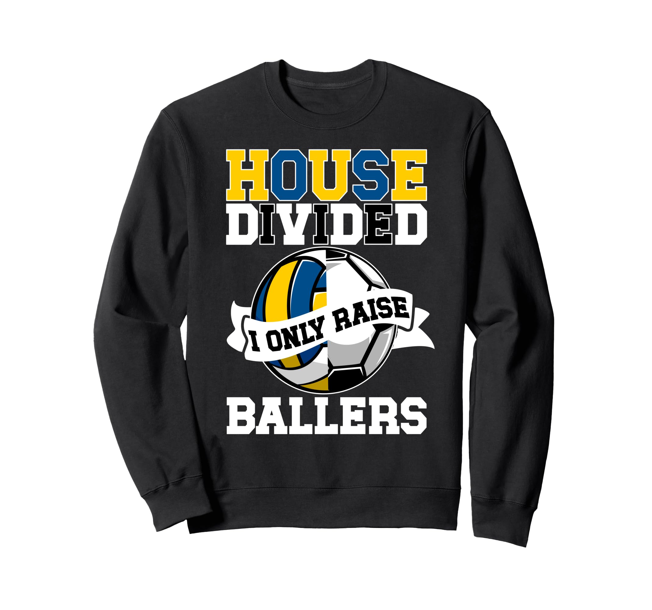 House Divided I Only Raise Ballers Sweatshirt - Graphic Print Men Women - T-Shirt, Sweatshirt, Hoodie