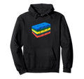 Mixtape Old School Music Colorful Hoodie - Graphic Print for Adults - T-Shirt, Sweatshirt, Hoodie