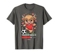 Kawaii Soccer Cow Skills Loading Heifer T-Shirt - Aesthetic Graphic Unisex - T-Shirt, Sweatshirt, Hoodie