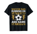 Running Caffeine And Game Day T-Shirt - Casual Everyday Wear Men Women - T-Shirt, Sweatshirt, Hoodie