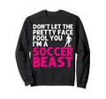 Soccer Art Teen Goalie Soccer Player Sweatshirt - Trendy Graphic for Adults - T-Shirt, Sweatshirt, Hoodie