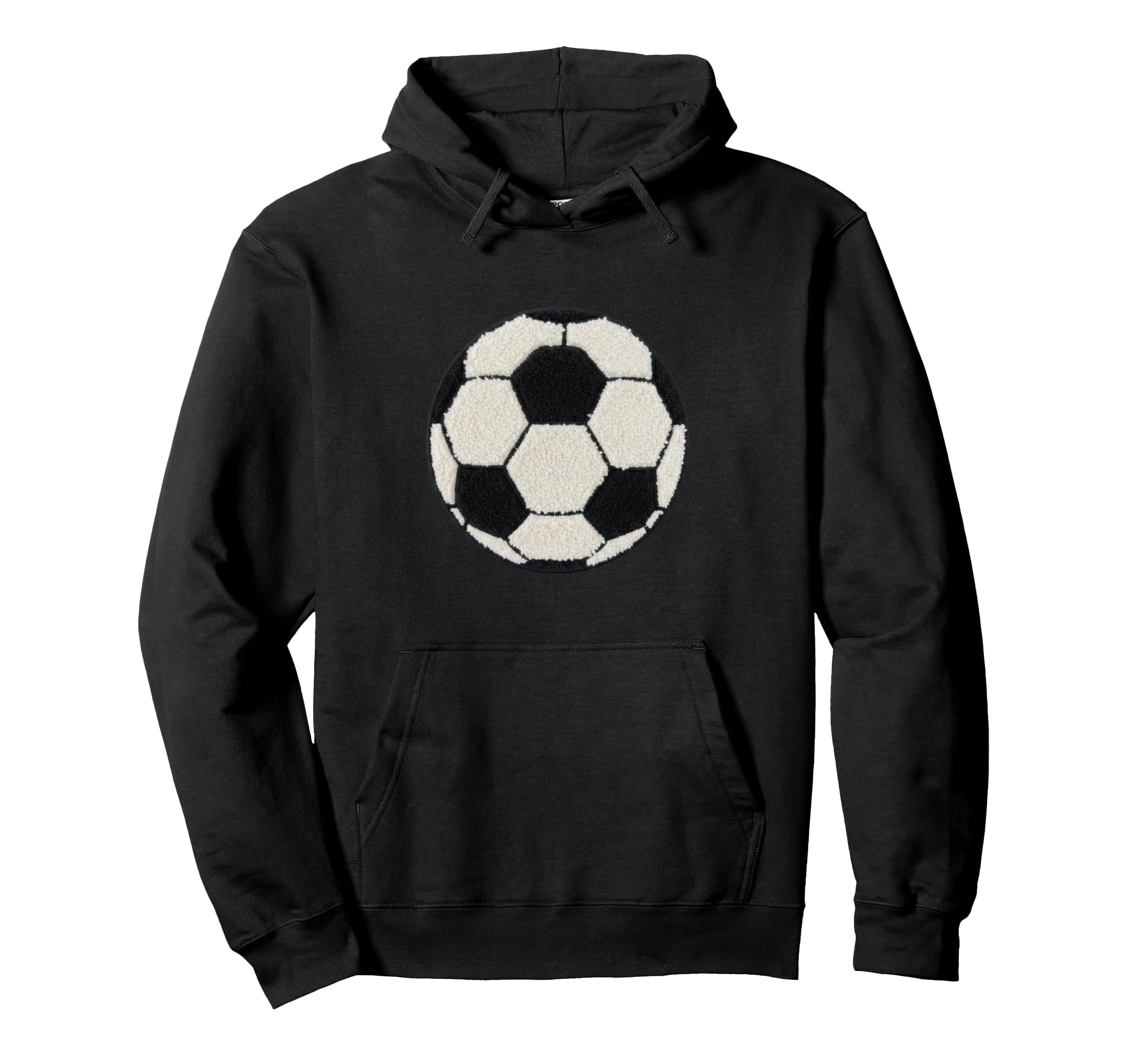 Soccer Ball Players Fans Hoodie - Casual Everyday Wear for Adults - T-Shirt, Sweatshirt, Hoodie