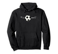 Funny Soccer Heartbeat Hilarious Hoodie - Fun Novelty Design Men Women - T-Shirt, Sweatshirt, Hoodie
