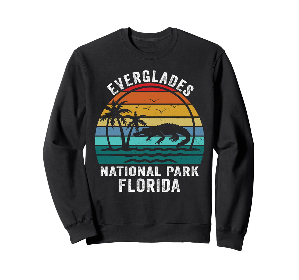 Everglades National Park Alligators Sweatshirt - Novelty Apparel Unisex - T-Shirt, Sweatshirt, Hoodie