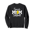 Soccer Softball Mom Ballers Softball Sweatshirt - Novelty Apparel Unisex - T-Shirt, Sweatshirt, Hoodie