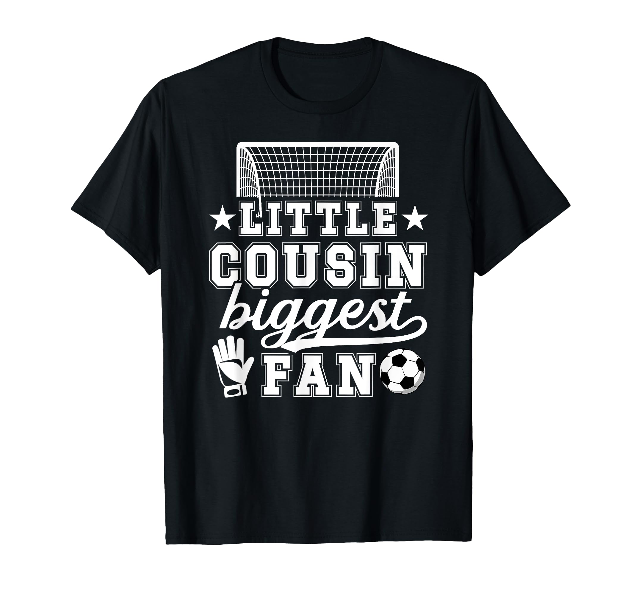 Little Cousin Soccer Goalie Cousin Soccer T-Shirt - Unique Graphic Unisex - T-Shirt, Sweatshirt, Hoodie