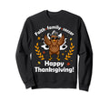 Happy Thanksgiving Soccer Turkey Sweatshirt - Streetwear Style Men Women - T-Shirt, Sweatshirt, Hoodie