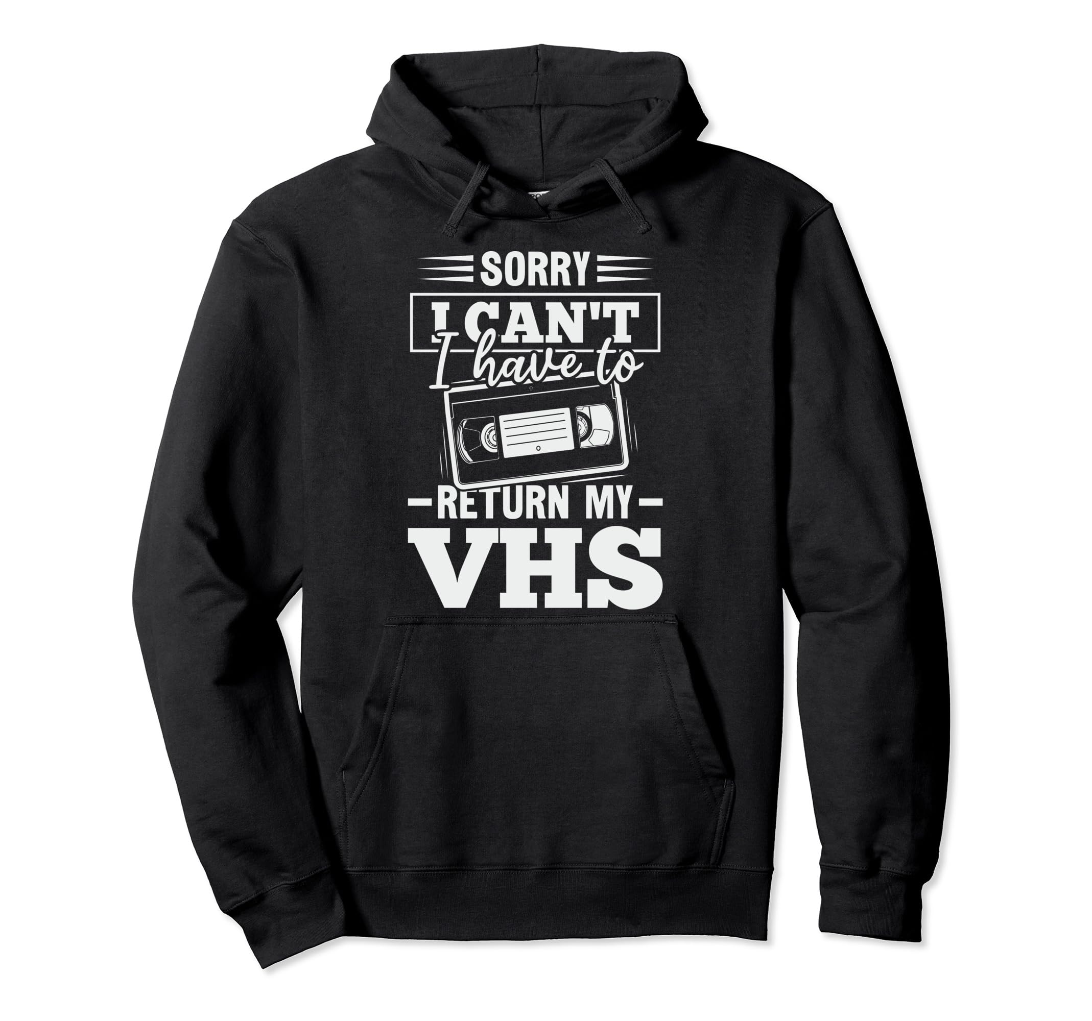 Collecting Vhs Video Cassette Expert Hoodie - Aesthetic Graphic for Adults - T-Shirt, Sweatshirt, Hoodie