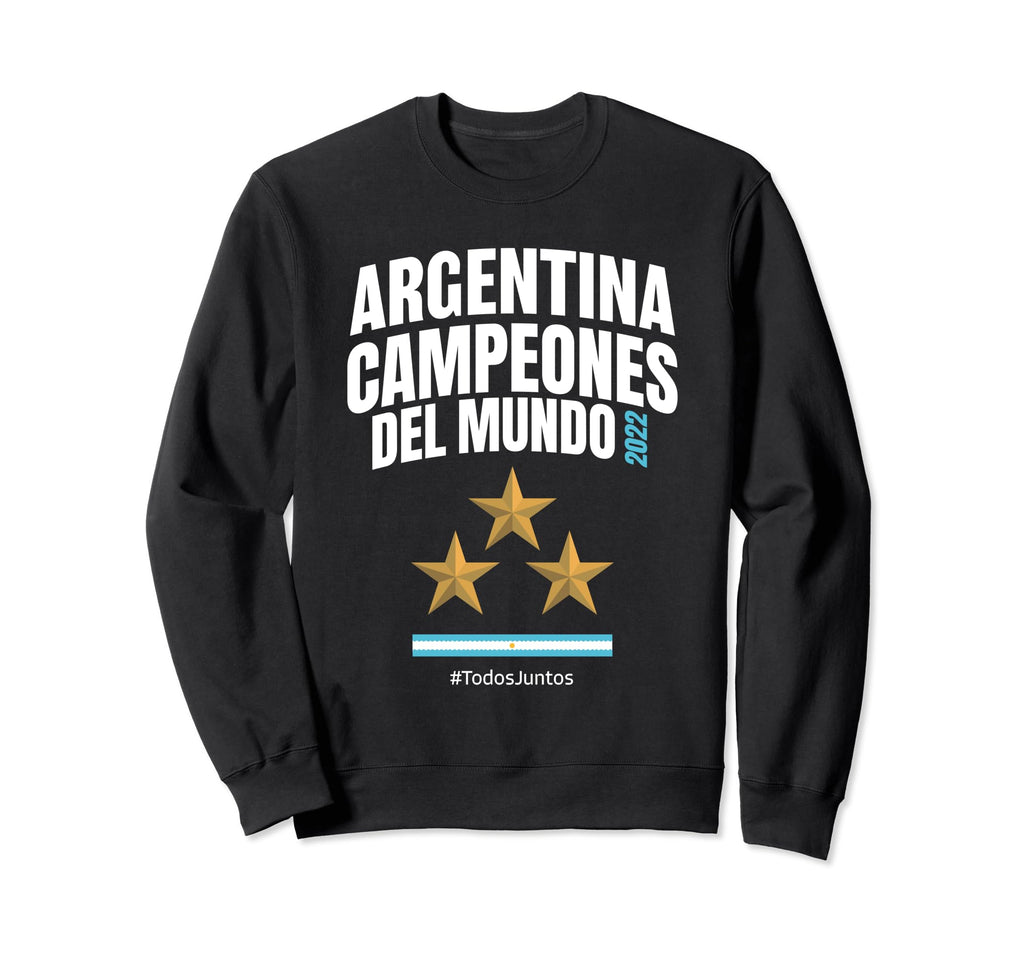 Argentina World Champion 2022 Sweatshirt - Casual Everyday Wear Unisex - T-Shirt, Sweatshirt, Hoodie