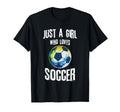 Just Who Loves Soccer Soccer T-Shirt - Aesthetic Graphic for Adults - T-Shirt, Sweatshirt, Hoodie