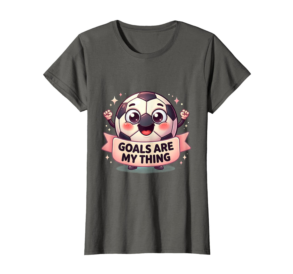 Goals Are My Thing Soccer Lover T-Shirt - Aesthetic Graphic Men Women - T-Shirt, Sweatshirt, Hoodie
