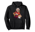 Soccer Grandma Grandmother Soccer Ball Hoodie - Fun Novelty Design Unisex - T-Shirt, Sweatshirt, Hoodie
