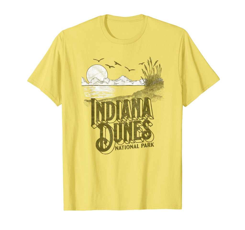 Indiana Dunes National Park 80S T-Shirt - Casual Everyday Wear for Adults - T-Shirt, Sweatshirt, Hoodie