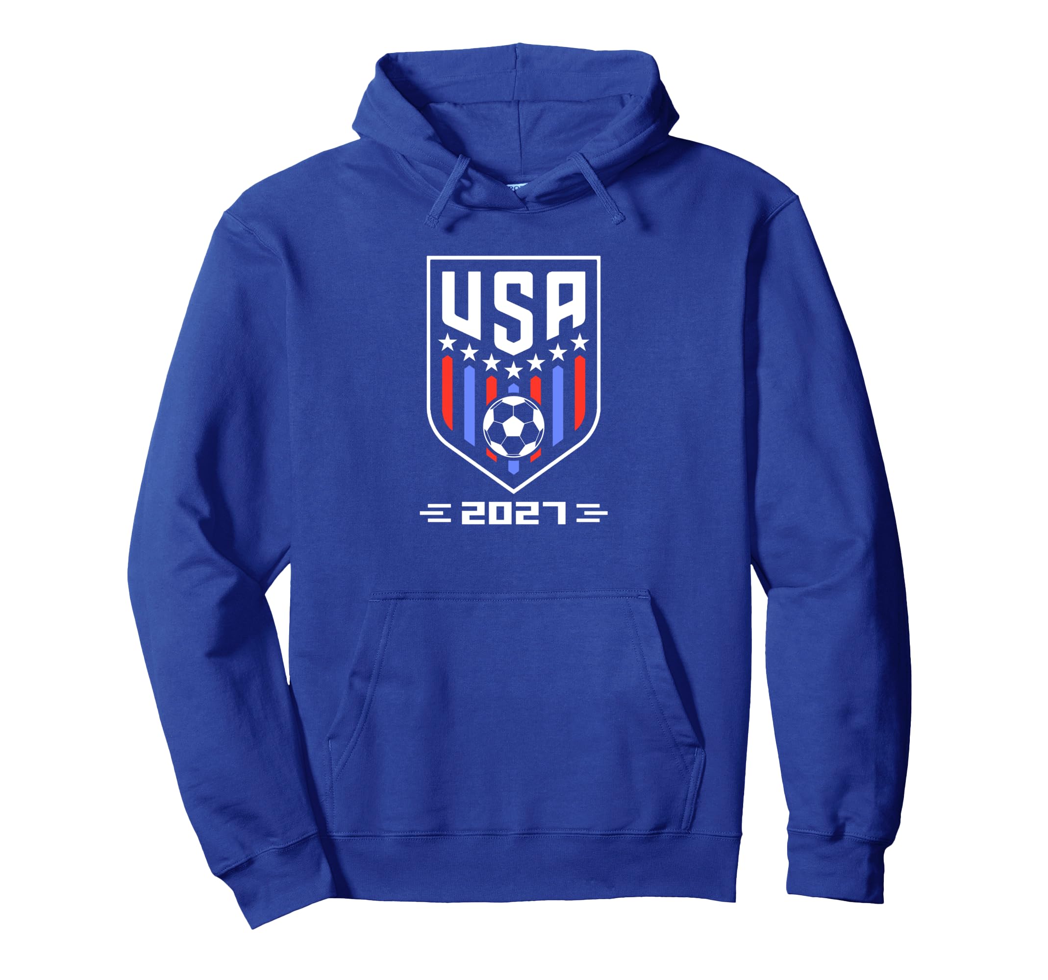 American Flag Soccer Soccer 2027 Hoodie - Aesthetic Graphic Men Women - T-Shirt, Sweatshirt, Hoodie