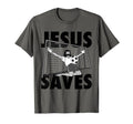 Jesus Saves Funny Faithful Believer T-Shirt - Unique Graphic Men Women - T-Shirt, Sweatshirt, Hoodie
