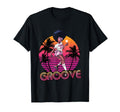 Afro Groove Roller Skates 80S 70S T-Shirt - Minimalist Print Men Women - T-Shirt, Sweatshirt, Hoodie