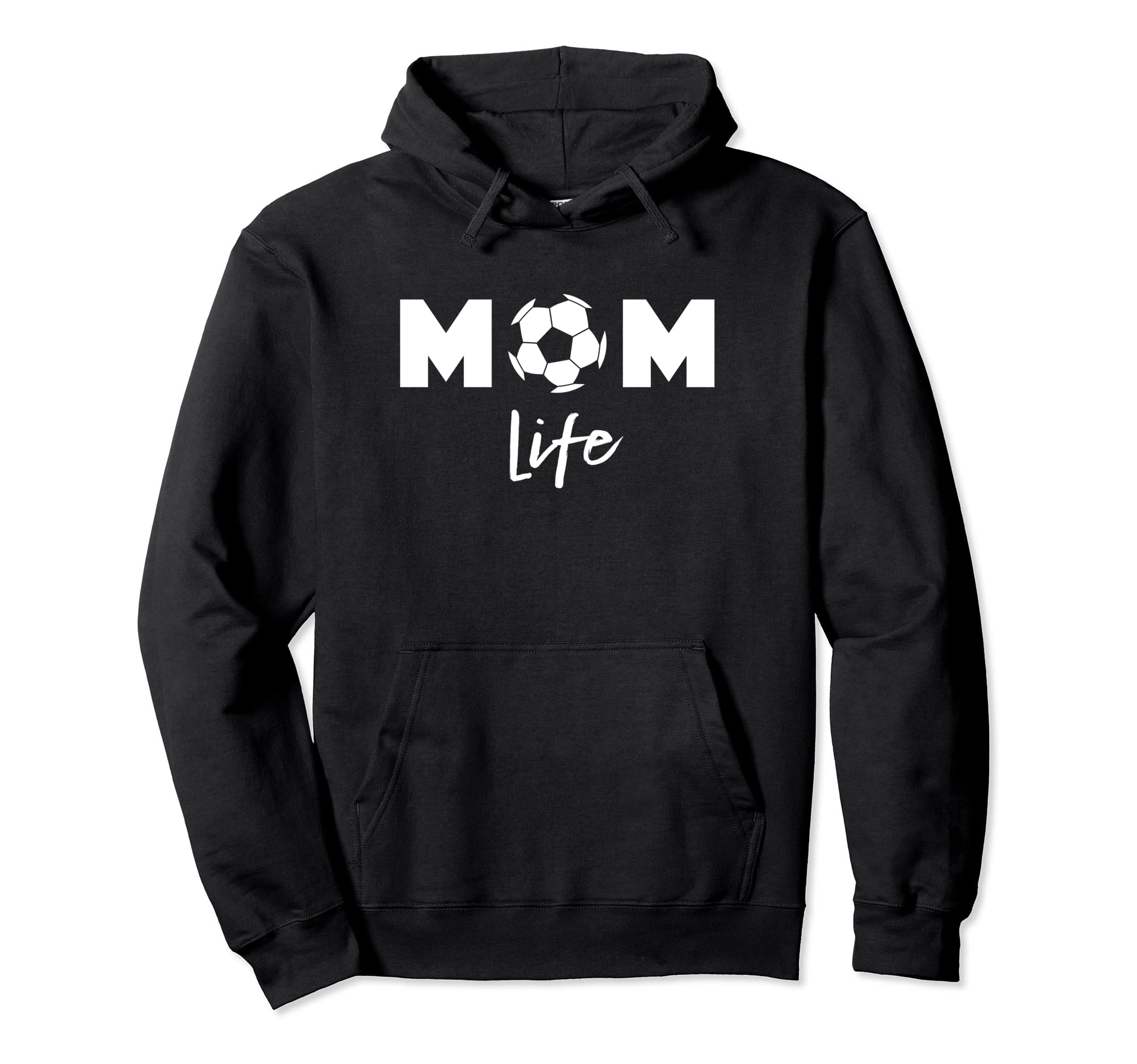 Mom Soccer Hoodie - Fun Novelty Design for Adults - T-Shirt, Sweatshirt, Hoodie