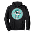 Funny Soccer Ball Character Glasses Hoodie - Graphic Print for Adults - T-Shirt, Sweatshirt, Hoodie