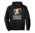 Forest Bear Outdoor Tree Nature Lover Hoodie - Aesthetic Graphic Men Women - T-Shirt, Sweatshirt, Hoodie