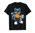 Raccoon Soccer Player Soccer Sports T-Shirt - Fun Novelty Design for Adults - T-Shirt, Sweatshirt, Hoodie