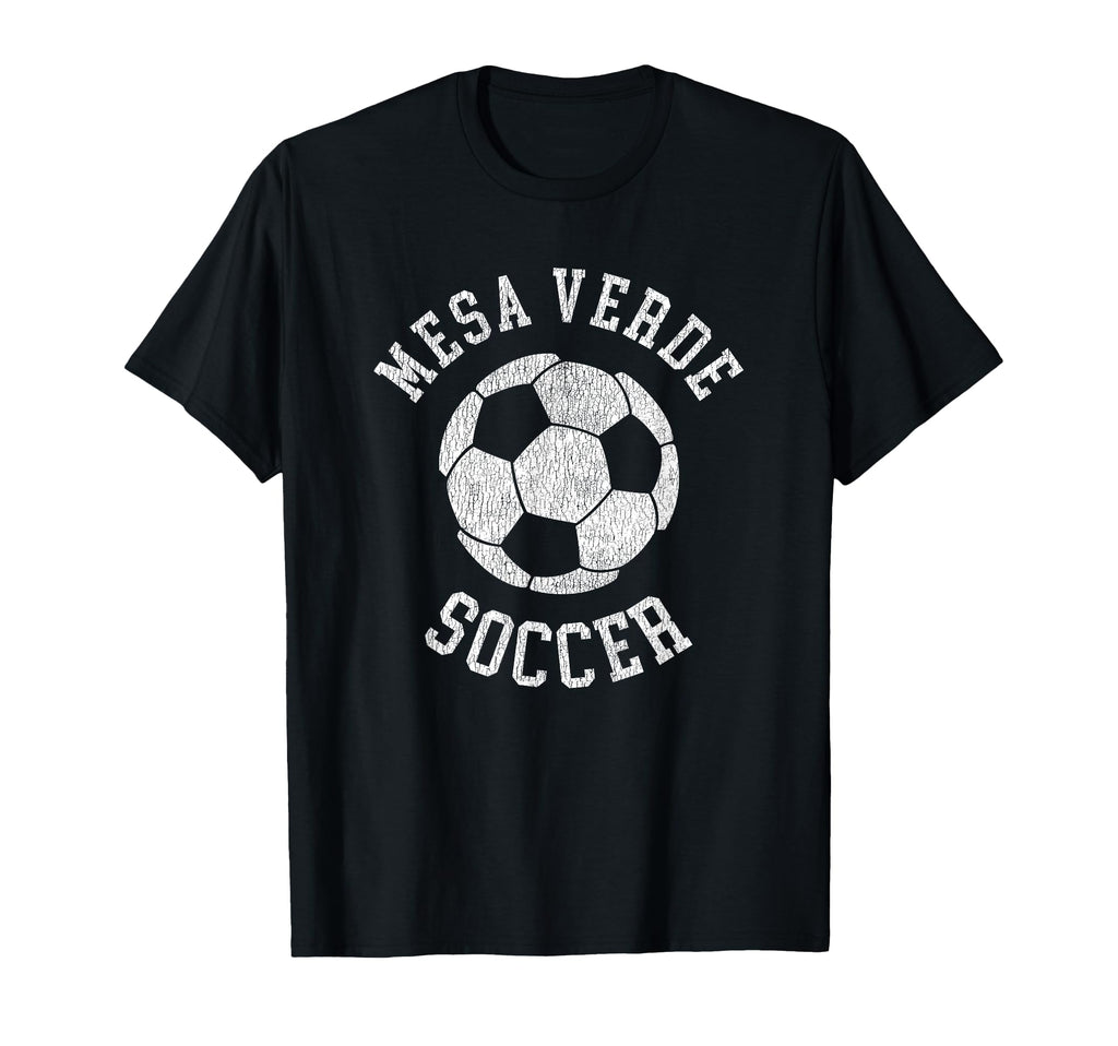 Mesa Verde Soccer Distressed 90S T-Shirt - Custom Art Print Men Women - T-Shirt, Sweatshirt, Hoodie