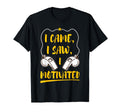 Funny I Came I Saw Veteran Soccer Coach T-Shirt - Unique Graphic Men Women - T-Shirt, Sweatshirt, Hoodie