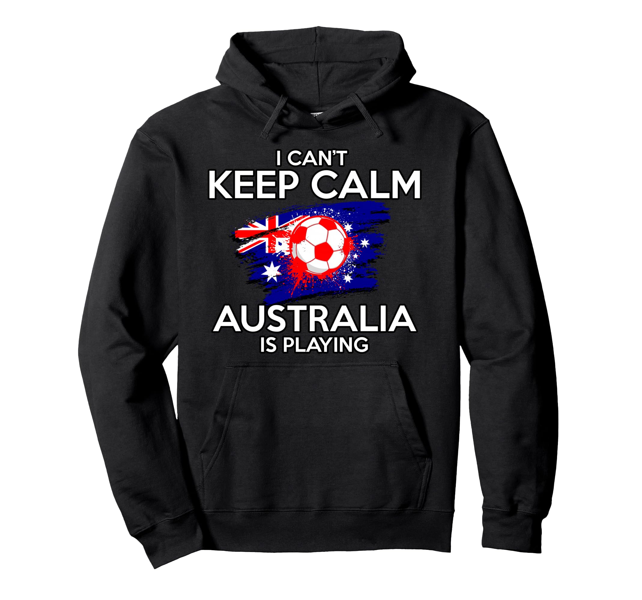 Australia Football Fan Soccer Game Player Hoodie - Custom Art Print Unisex - T-Shirt, Sweatshirt, Hoodie