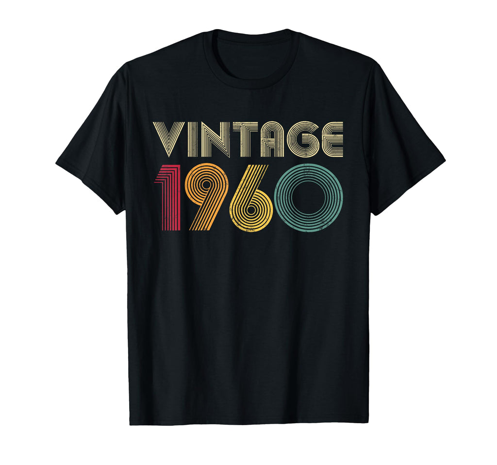 66Th Birthday Gift 1960 66 Years Old T-Shirt - Custom Art Print Unisex - T-Shirt, Sweatshirt, Hoodie