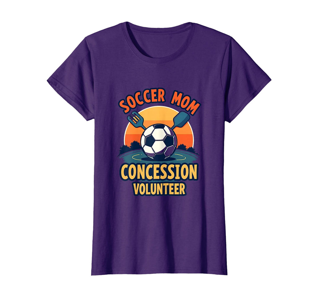 Soccer Mom Concession Volunteer T-Shirt - Novelty Apparel Unisex - T-Shirt, Sweatshirt, Hoodie
