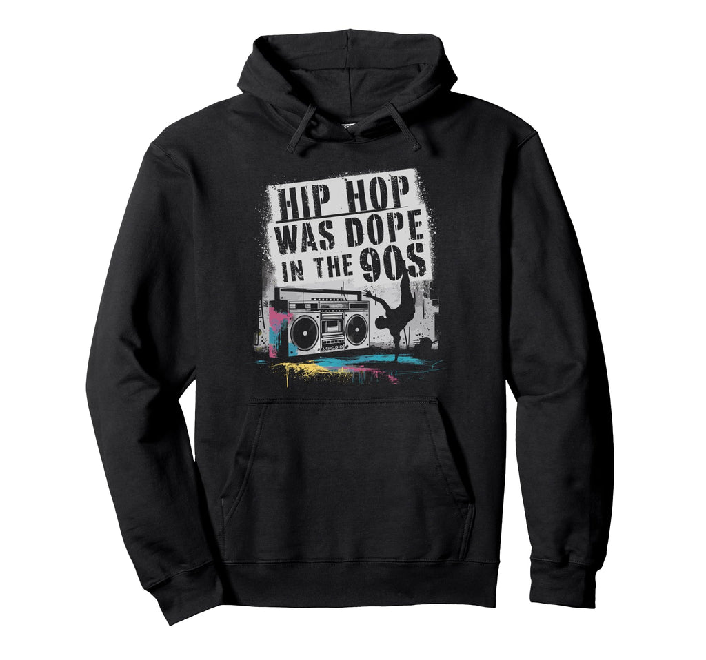 90S Hip Hop Nostalgia Old School Rap Hoodie - Streetwear Style Men Women - T-Shirt, Sweatshirt, Hoodie