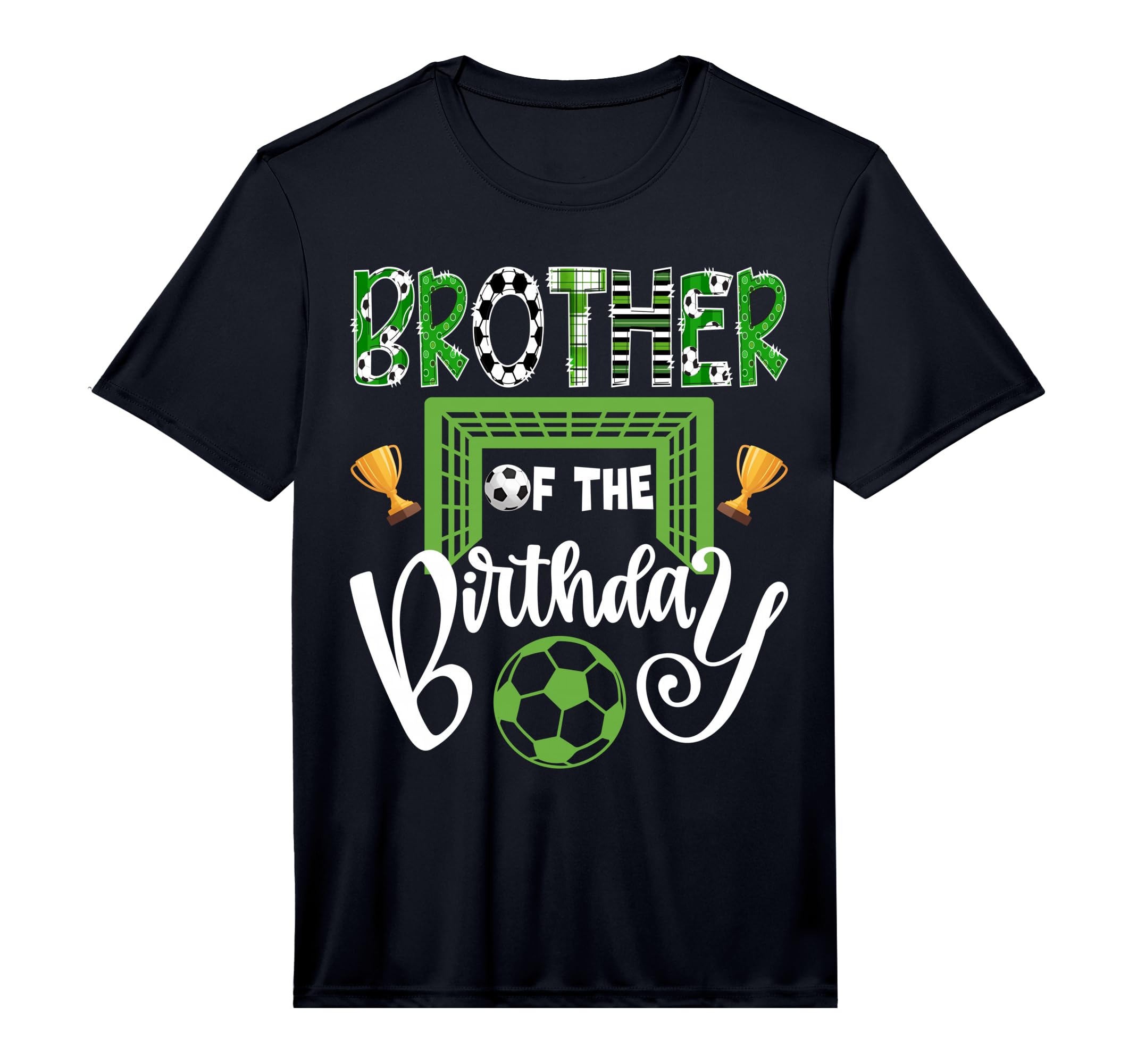 Brother Birthday Soccer Player Bday T-Shirt - Unique Graphic Unisex - T-Shirt, Sweatshirt, Hoodie