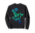 Colorful Soccer Bicycle Kick Sweatshirt - Casual Everyday Wear for Adults - T-Shirt, Sweatshirt, Hoodie