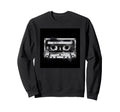 Music Art Music Cassette Tape Pattern Sweatshirt - Graphic Print Unisex - T-Shirt, Sweatshirt, Hoodie