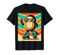 Anthropomorphic Musubi 70S Groovy T-Shirt - Minimalist Print for Adults - T-Shirt, Sweatshirt, Hoodie