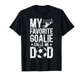 Proud Soccer Goalie Dad Soccer T-Shirt - Minimalist Print for Adults - T-Shirt, Sweatshirt, Hoodie