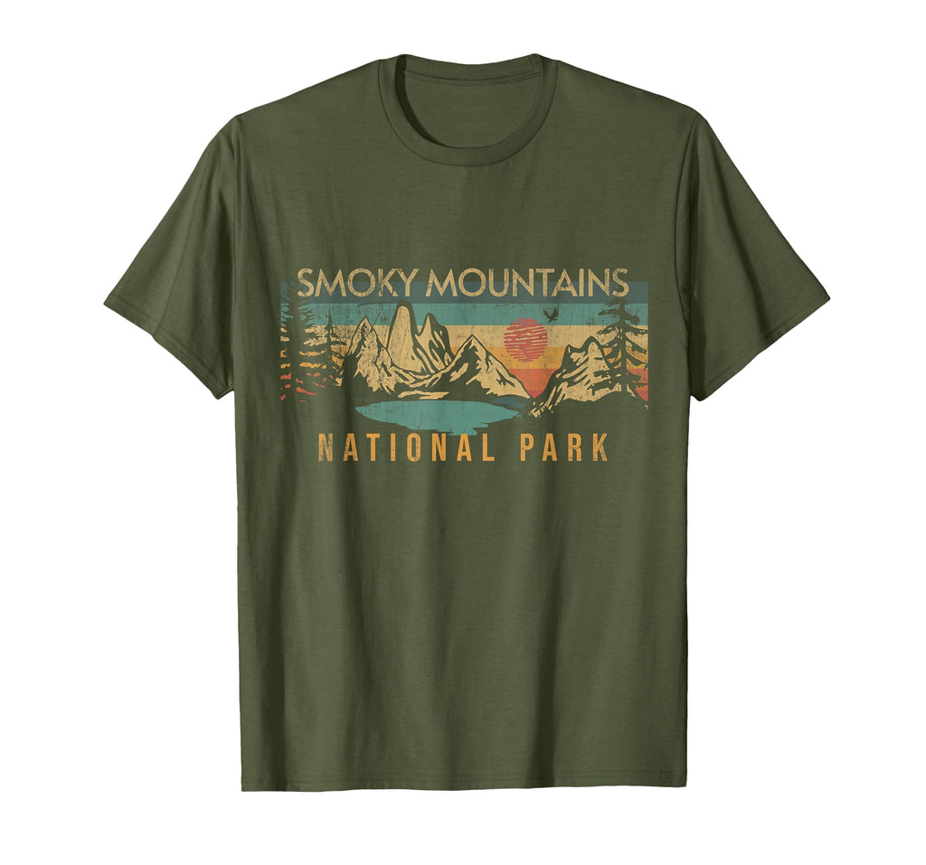 Great Smoky Mountains National Park T-Shirt - Graphic Print for Adults - T-Shirt, Sweatshirt, Hoodie