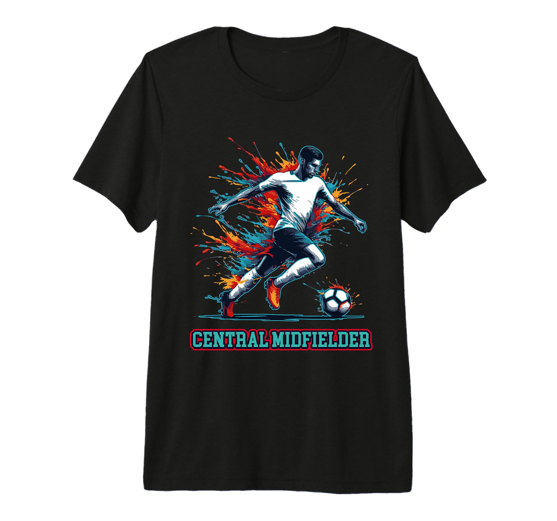Soccer Central Midfielder Fullback T-Shirt - Novelty Apparel Men Women - T-Shirt, Sweatshirt, Hoodie