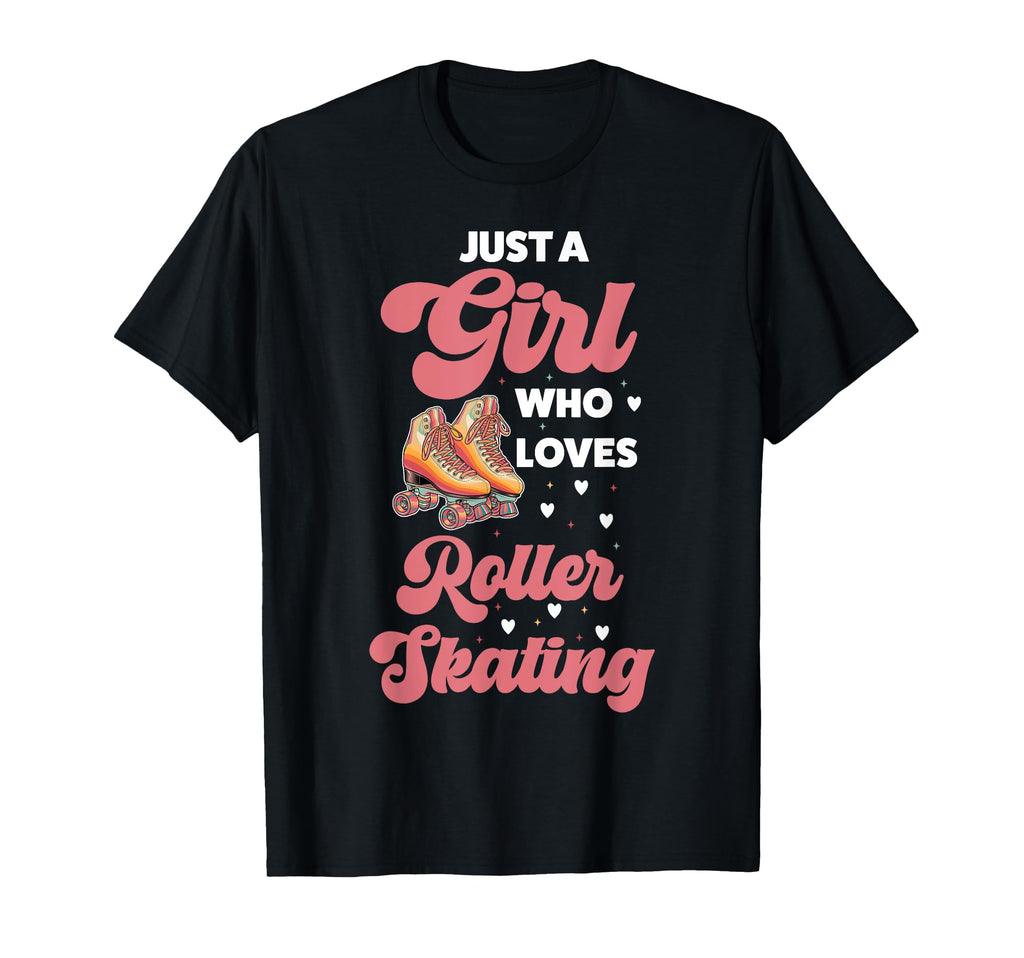 Roller Skating Skate 1970S Just Who T-Shirt - Novelty Apparel for Adults - T-Shirt, Sweatshirt, Hoodie