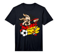Dabbing Dog Germany Soccer Fans Jersey T-Shirt - Graphic Print Unisex - T-Shirt, Sweatshirt, Hoodie