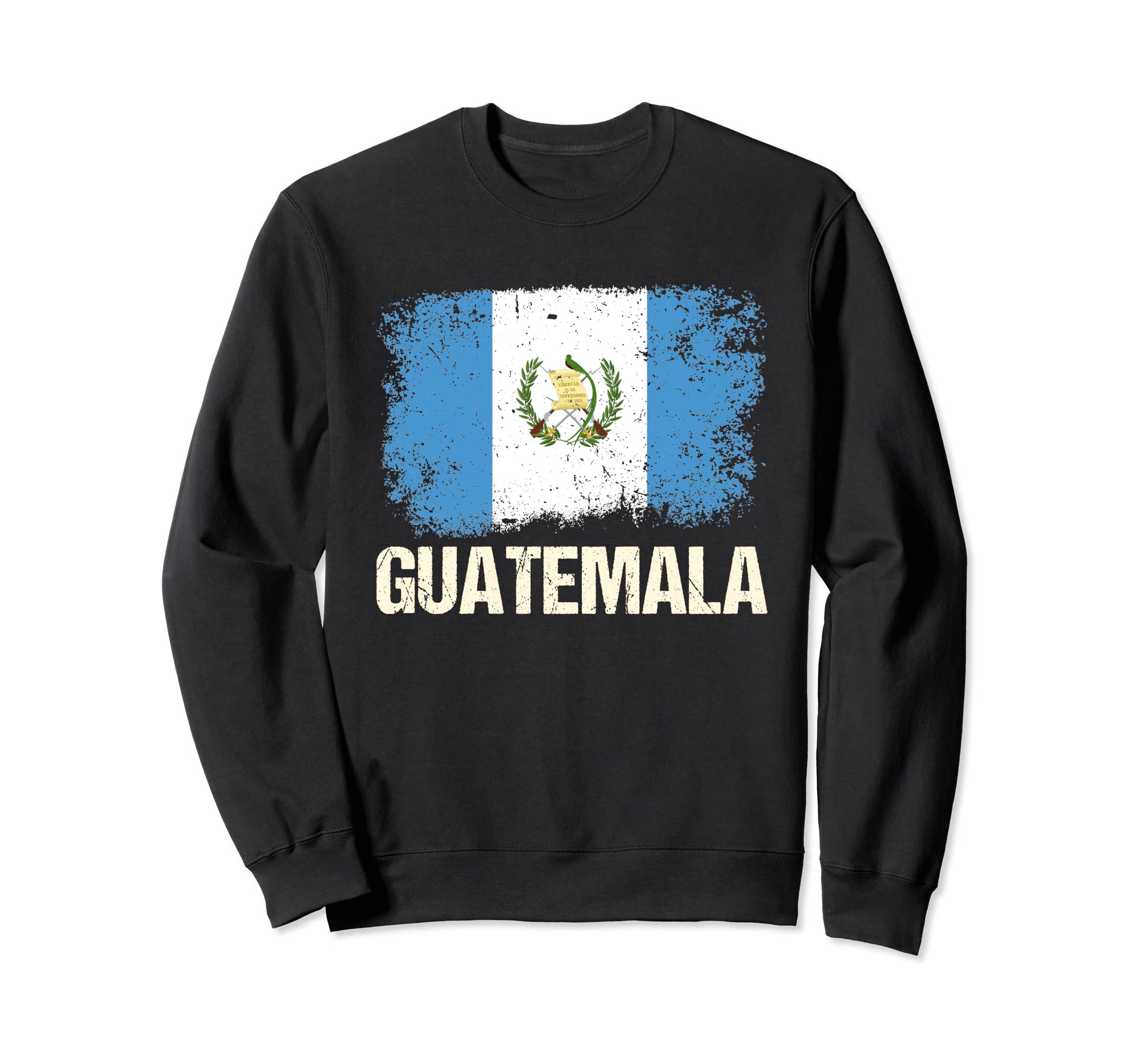 Guatemala Flag Football Soccer Team Sweatshirt - Trendy Graphic for Adults - T-Shirt, Sweatshirt, Hoodie