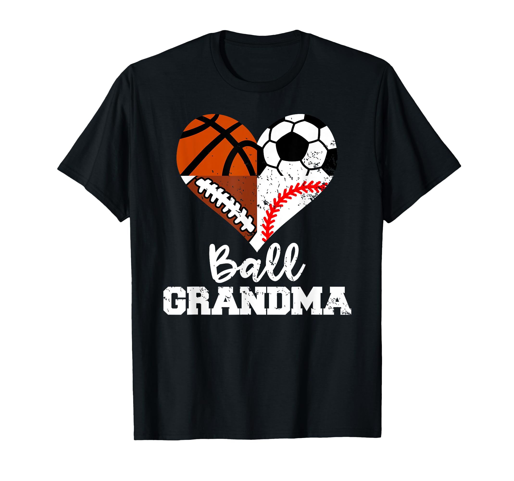 Ball Grandma Funny Soccer Football T-Shirt - Custom Art Print Men Women - T-Shirt, Sweatshirt, Hoodie