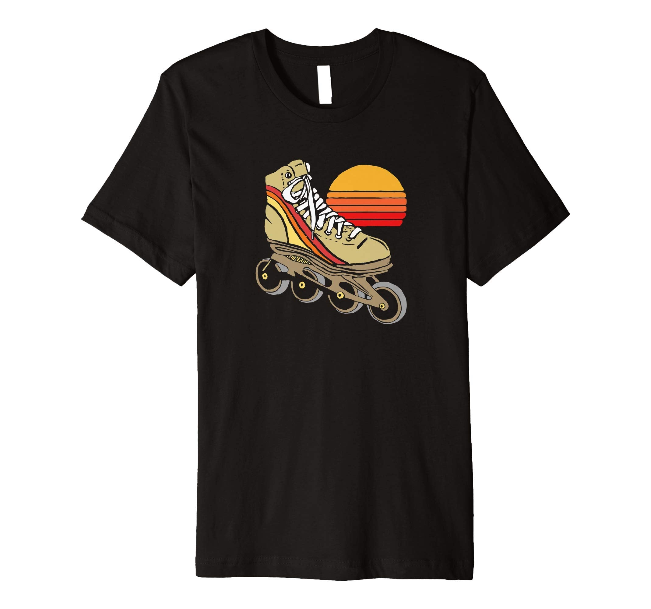 Old School Roller Skates 70S Inline T-Shirt - Streetwear Style Men Women - T-Shirt, Sweatshirt, Hoodie