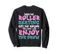 Roller Skating Skate 1970S Take Sweatshirt - Custom Art Print for Adults - T-Shirt, Sweatshirt, Hoodie