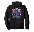 Raised Old School Graffiti Rap Hip Hop Hoodie - Unique Graphic for Adults - T-Shirt, Sweatshirt, Hoodie