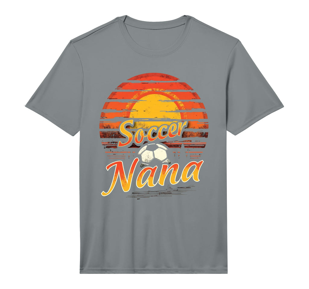 Proud Soccer Nana Funny Grandma T-Shirt - Fun Novelty Design for Adults - T-Shirt, Sweatshirt, Hoodie