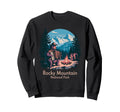 Rocky Mountain National Park Bear Sweatshirt - Fun Novelty Design Men Women - T-Shirt, Sweatshirt, Hoodie