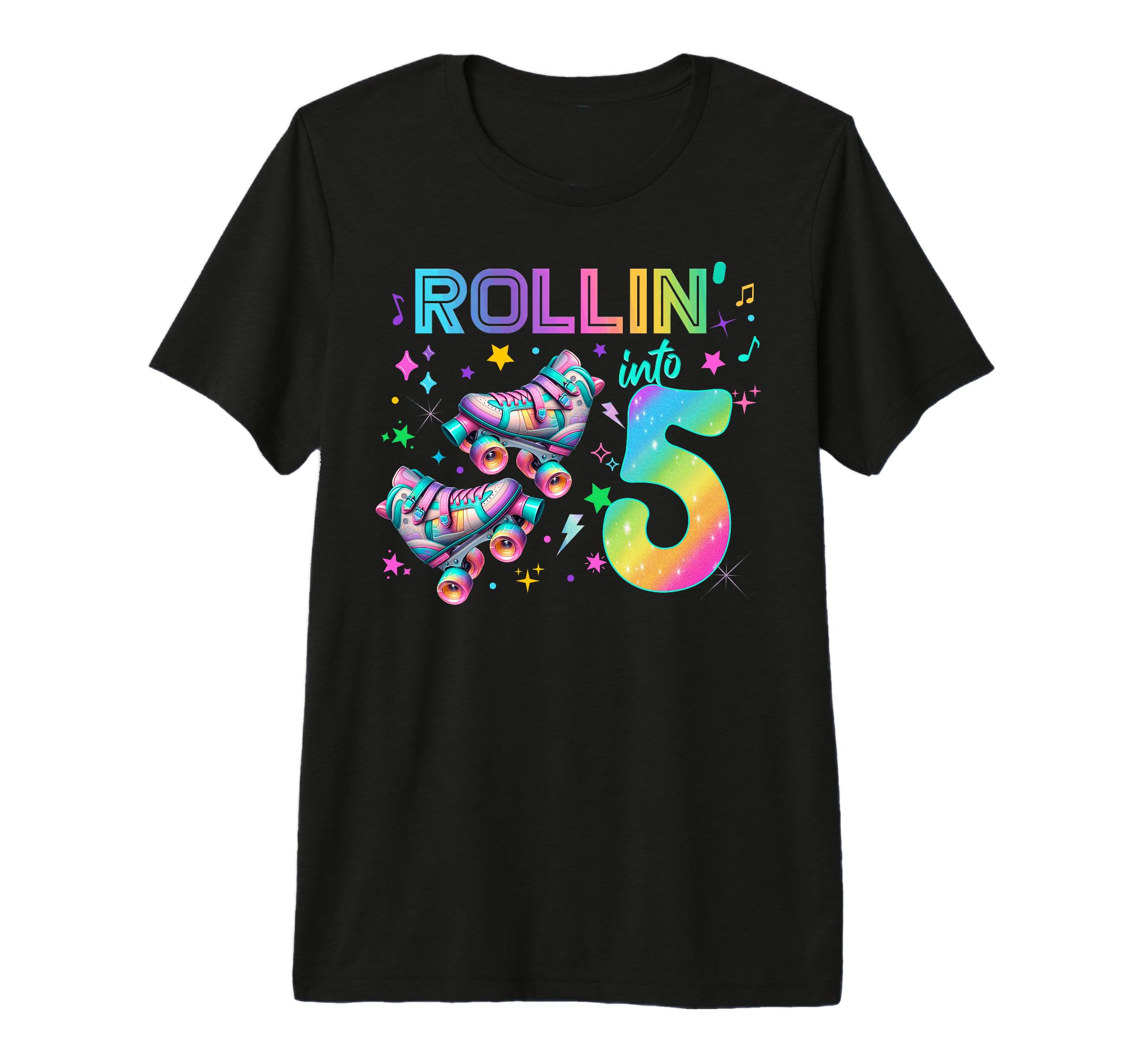 Roller Skates Birthday Outfit Tri T-Shirt - Aesthetic Graphic Men Women - T-Shirt, Sweatshirt, Hoodie
